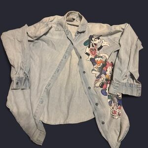 90’s VINTAGE Women’s Small Disney Light Blue Jacket